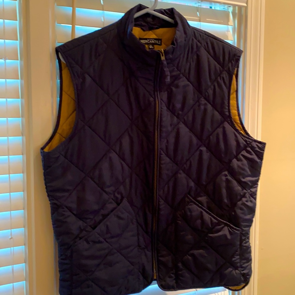 Full Zip J Crew Mercantile Vest